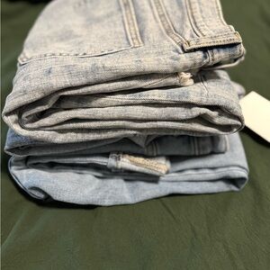 Express Light Blue Skinny Denim Jeans